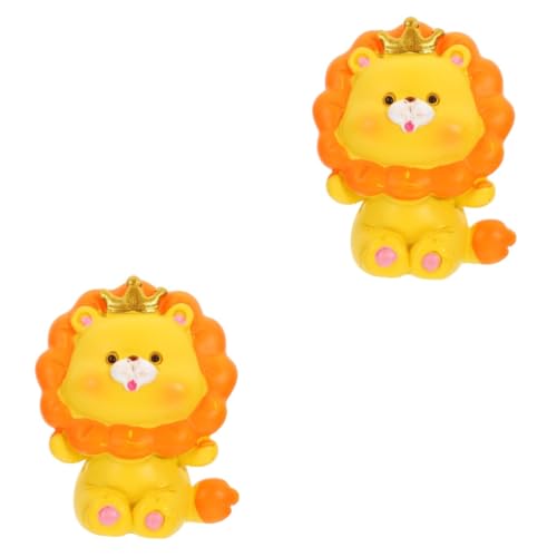 JOINPAYA 2 Stück Tier Kuchendekoration Süße Kleine Cupcake Cartoon Tiere Kleine Kuchendekoration Hasen Tiere Tier Party Dekoration Leopard Zebra Miniatur Das Tier von JOINPAYA