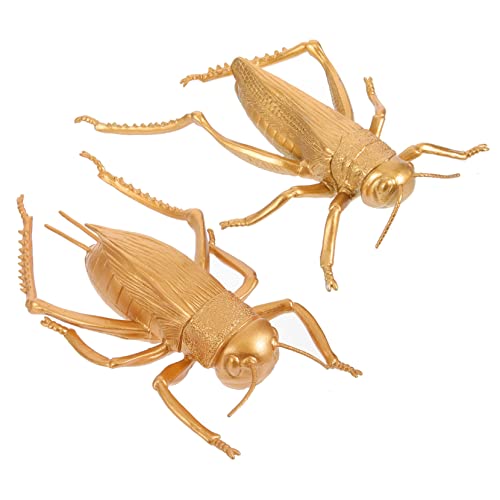JOINPAYA 2 Stücke Simulierte Miniatur Schrank Statue Kreative Desktop Decor Exquisite Statue Decor Kleine Ornament Faux Handwerk Statuen Goldene PVC von JOINPAYA