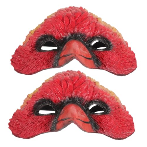 JOINPAYA 2 Teilige Vogelkostümmaske Realistische Tier Party Kopfbedeckung Für Halloween Maskenball Mottopartys Karnevalstheater Partyzubehör JOINPAYA 2 Teilige Vogelkostümmaske Realistische Tier Party Kopfbedeckung Für Halloween Maskenball Mottopartys Karnevalstheater Partyzubehör von JOINPAYA