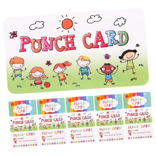 JOINPAYA Pädagogisches Lochkarten-Set 20 Blatt Aufkleber Belohnungs-lochkarten Zur Kindermotivation JOINPAYA Pädagogisches Lochkarten-Set 20 Blatt Aufkleber Belohnungs-lochkarten Zur Kindermotivation von JOINPAYA