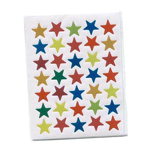JOINPAYA 20 Packungen Mit 200 Blättern Pentagramm Aufkleber Für Auszeichnungen Geschenkaufkleber Für Sternaufkleber Für Bunter Pentagramm Aufkleber Rot von JOINPAYA