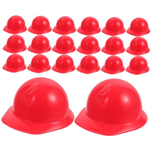 JOINPAYA 20 Stk Spielzeughelm Mini-Puppen-Hut Miniatur-Bauhut Mini- Aufkleber für Schutzhelme Puppenkleidung Accessoires Puppenhüte Puppen-Schutzhelm Plastikpuppenhelme Abs rot JOINPAYA 20 Stk Spielzeughelm Mini-Puppen-Hut Miniatur-Bauhut Mini- Aufkleber für Schutzhelme Puppenkleidung Accessoires Puppenhüte Puppen-Schutzhelm Plastikpuppenhelme Abs rot von JOINPAYA