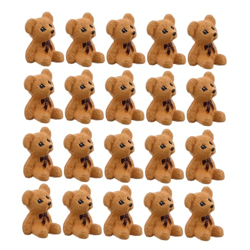 JOINPAYA 20stücke Miniatur Bärenfiguren Aus Harz Niedliche Deko Für Puppenhäuser Gärten Oder Bastelprojekte Realistische Und Detailreiche Mini-tierchen Für Kreative Gestaltung JOINPAYA 20stücke Miniatur Bärenfiguren Aus Harz Niedliche Deko Für Puppenhäuser Gärten Oder Bastelprojekte Realistische Und Detailreiche Mini-tierchen Für Kreative Gestaltung von JOINPAYA