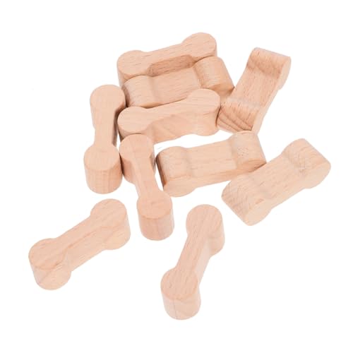 JOINPAYA 20 Stück Gleisverbinder Zug Hund Züge Eisenbahn Klein Schienenadapter Zugschnalle Schnallenmodell Holz von JOINPAYA