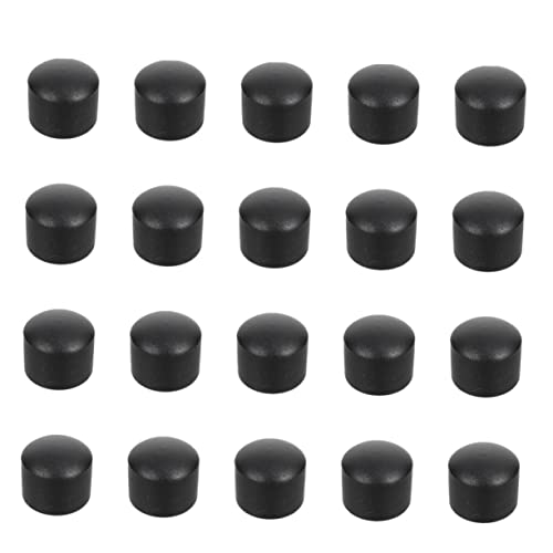 JOINPAYA 20 Stück Kappe der Fußballmaschine Teile Endkappen für Fußballtische schützend Kickerstangenkappe Abdeckung Ersatz Kickerkappen Tischfußballkappen Plastik Black JOINPAYA 20 Stück Kappe der Fußballmaschine Teile Endkappen für Fußballtische schützend Kickerstangenkappe Abdeckung Ersatz Kickerkappen Tischfußballkappen Plastik Black von JOINPAYA