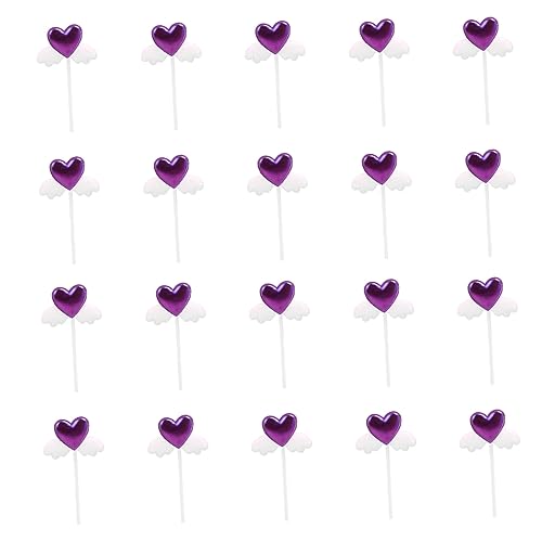 JOINPAYA 20 Stück Kucheneinsatz rolf zuckowski weihnachten weihnachen Kuchenstecker Geburtstagstorte Topper Flügel Picks hochzeitsdeko Tortenaufsatz mit Herzflügeln Herz-Cupcake-Topper Pu JOINPAYA 20 Stück Kucheneinsatz rolf zuckowski weihnachten weihnachen Kuchenstecker Geburtstagstorte Topper Flügel Picks hochzeitsdeko Tortenaufsatz mit Herzflügeln Herz-Cupcake-Topper Pu von JOINPAYA