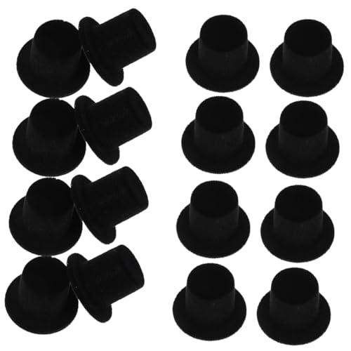 JOINPAYA 20 Stück Mini Hüte zum Basteln Große Mini Hüte für DIY Clown und Schneemann Dekoration und Halloween für Party und Festtagsdekoration von JOINPAYA