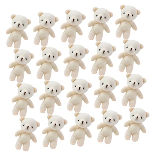 JOINPAYA 20 Stück Mini-bär-anhänger, Bezaubernde Bären-Dekorationen, Dekorative Kleine Bären-DIY-anhänger JOINPAYA 20 Stück Mini-bär-anhänger, Bezaubernde Bären-Dekorationen, Dekorative Kleine Bären-DIY-anhänger von JOINPAYA