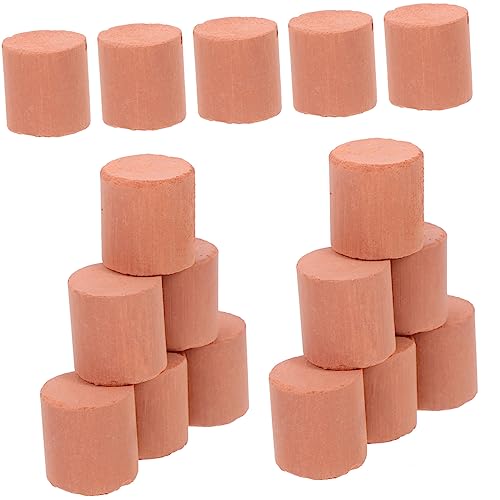 JOINPAYA 20 Stück Modelle aus Tonziegeln DIY-Modellbau Landschaft Gebäude klein Material Mini-Bausteine Mini-Steine gefälschte Ziegelmodelle Miniatur-Ziegeldekor Mini-Gartenziegel Schlamm von JOINPAYA