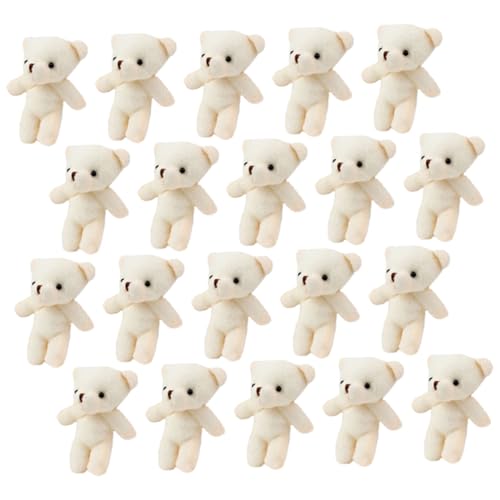 JOINPAYA 20 Stück Multifunktionaler Bärenanhänger Hängende Mini-bärenfiguren Kaninchen Mini-bär- Kleiner Ausgestopfter Bär Schlüsselanhänger Bärenanhänger Plüsch Tragen Stoff JOINPAYA 20 Stück Multifunktionaler Bärenanhänger Hängende Mini-bärenfiguren Kaninchen Mini-bär- Kleiner Ausgestopfter Bär Schlüsselanhänger Bärenanhänger Plüsch Tragen Stoff von JOINPAYA