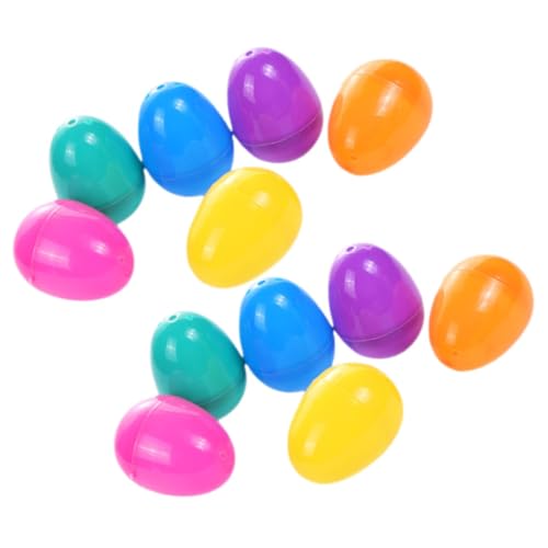 JOINPAYA 20 Stück Ostereier adventsgeschenke fillable easter eggs geldgeschenke zu ostern süssigkeiten zu ostern Geschenkboxen zu Ostern klarer, befüllbarer Ball in Eiform Plastik von JOINPAYA