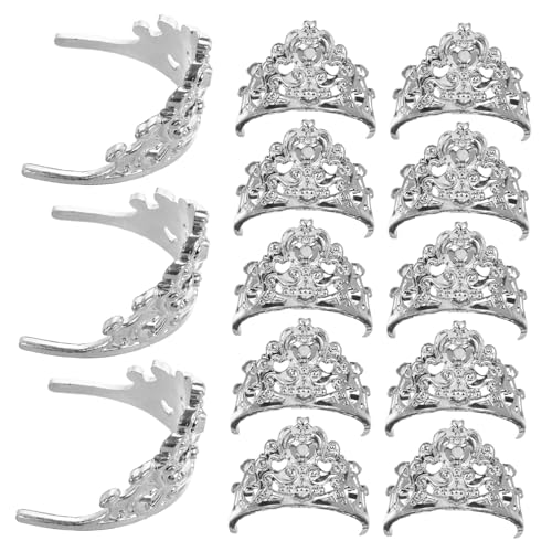 JOINPAYA Mini Puppen Kopfschmuck Kronen Set 20 Stück Prinzessin Spielzeug Kronen Ankleidezubehör von JOINPAYA