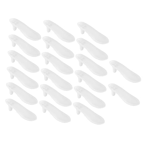 JOINPAYA 20 Stück Schuhe doll Accessories puppenschuhe Shoe Sole schuhsohlen schuhsenkel suprasole Zubehör Lange Laufschuhsohle High Heels Sohlen Puppenstiefel Sohle Plastik Weiß JOINPAYA 20 Stück Schuhe doll Accessories puppenschuhe Shoe Sole schuhsohlen schuhsenkel suprasole Zubehör Lange Laufschuhsohle High Heels Sohlen Puppenstiefel Sohle Plastik Weiß von JOINPAYA