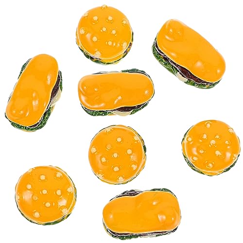 JOINPAYA 20 Stück Simuliertes Miniatur-Burger-Modell, Puppenhaus, Winzige Lebensmitteldekoration, Mini-Hamburger-Ornament JOINPAYA 20 Stück Simuliertes Miniatur-Burger-Modell, Puppenhaus, Winzige Lebensmitteldekoration, Mini-Hamburger-Ornament von JOINPAYA