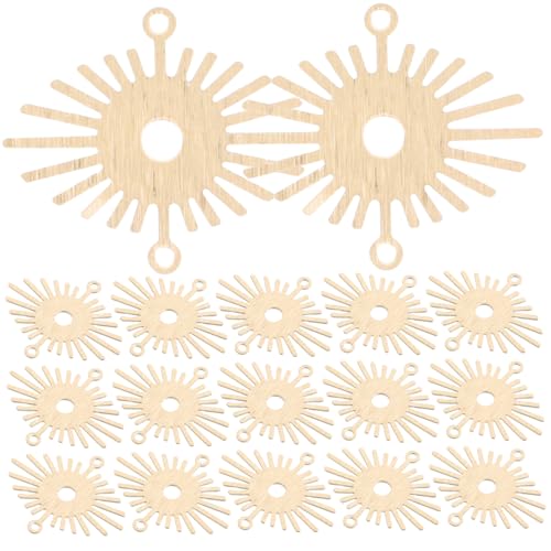 JOINPAYA 20 Stück Sonnenblumen Schmuck Baumelnde Ohrring Verbindungsstücke Hohle Runde Anhänger Charms DIY Schmuckzubehör Vintage Charms Für Die Schmuckherstellung Sonnenblumen von JOINPAYA