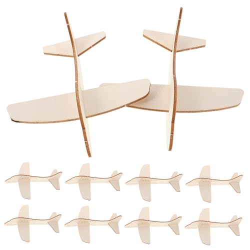 JOINPAYA 20 Stück Teiliges DIY Holzflugzeug Bausatz Leichte Mini holzmodelle zum Bemalen für Kreatives Bastelspielzeug für Geburtstagsparty Dekoration und Schulprojekte JOINPAYA 20 Stück Teiliges DIY Holzflugzeug Bausatz Leichte Mini holzmodelle zum Bemalen für Kreatives Bastelspielzeug für Geburtstagsparty Dekoration und Schulprojekte von JOINPAYA