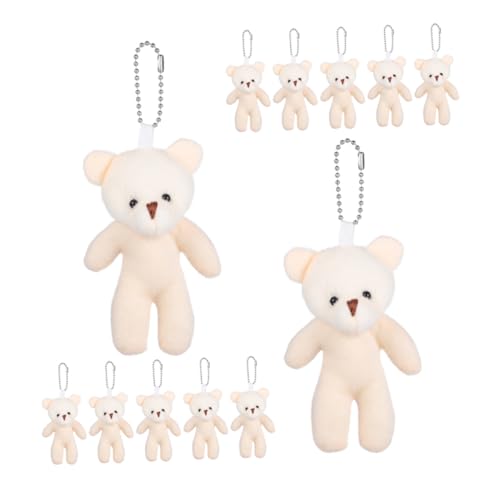 JOINPAYA 20 Stück Teiliges Niedlicher Plüsch Schlüsselanhänger Weiches PP Baumwollfüllung Verschleißfester Bären Anhänger für Taschen Rucksäcke Schlüssel Süßer Bag Charme JOINPAYA 20 Stück Teiliges Niedlicher Plüsch Schlüsselanhänger Weiches PP Baumwollfüllung Verschleißfester Bären Anhänger für Taschen Rucksäcke Schlüssel Süßer Bag Charme von JOINPAYA