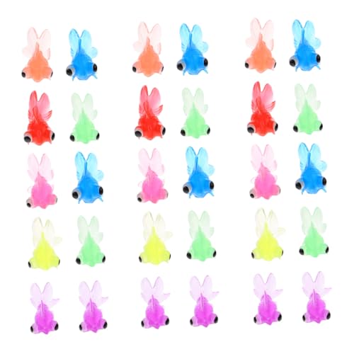 JOINPAYA 20 Stück Wasserspielzeug Transparente Goldfisch Modelle für Aquarien Dekoration Geeignet für Partys Farbenerkennung bei Kindern JOINPAYA 20 Stück Wasserspielzeug Transparente Goldfisch Modelle für Aquarien Dekoration Geeignet für Partys Farbenerkennung bei Kindern von JOINPAYA