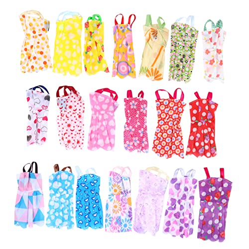 JOINPAYA 20 Stück Zubehör zum Ankleiden von Puppen für puppenkleidung Puppen Kleidung Puppenkleider für Kostümpartys Puppenkleider für Prinzessinnen 29cm Puppenkleid Puppenoutfits Stoff JOINPAYA 20 Stück Zubehör zum Ankleiden von Puppen für puppenkleidung Puppen Kleidung Puppenkleider für Kostümpartys Puppenkleider für Prinzessinnen 29cm Puppenkleid Puppenoutfits Stoff von JOINPAYA