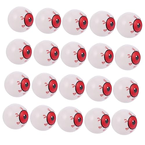 JOINPAYA 20 Stück gefälschtes drinnen süß LED Halloween- Halloween -Dekorationen Halloween Gadget Halloween Costume Halloween Toys gruselige Augäpfel gruseliges rot von JOINPAYA