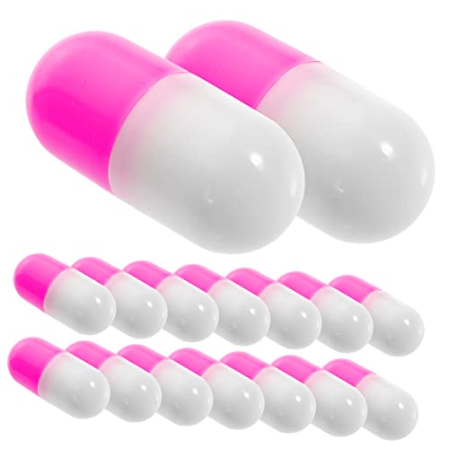 JOINPAYA 20 Teiliges Arztspielzeug Zubehör Zappelspielzeug Rollenspiel Requisiten Gefälschte Pillenkapseln Leere Kapseln Set Babyspielzeug Rollenspiel Kleinkindspielzeug von JOINPAYA