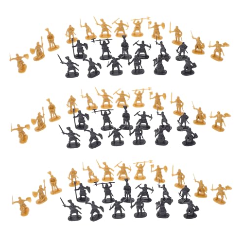 JOINPAYA 200 Stück Soldatenmodellspielzeug Mikrofiguren Spielzeugsoldatenfiguren Winzige Leute Kleine Soldatenmodelle Minifigur Mini-soldatenfiguren-spielset Menschen Modellieren Plastik von JOINPAYA