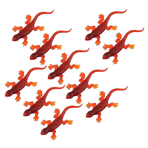 JOINPAYA Pädagogische Simulation Gecko-Spielzeug 20-teiliges Plastik-eidechsenmodell Reptilienspielzeug Für Partys Halloween Heimdekoration Lernspielzeug Für Jungen Und Mädchen von JOINPAYA