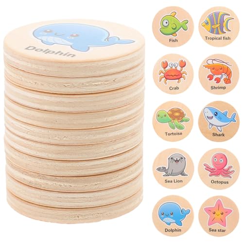 JOINPAYA Montessori-Spielzeug Aus Holz – Memory-Spielkarten Für Kinder Kleinkinder Früherziehung Kognitionsspielzeug Lernkarten-Spielzeug von JOINPAYA