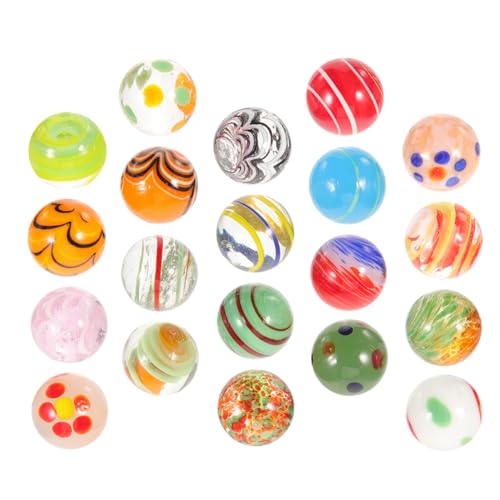 JOINPAYA 20 Stück Flache Murmeln Aus Massivem Glas Zum Basteln Von Aquarien Sicher und Leicht Zu Reinigen JOINPAYA 20 Stück Flache Murmeln Aus Massivem Glas Zum Basteln Von Aquarien Sicher und Leicht Zu Reinigen von JOINPAYA