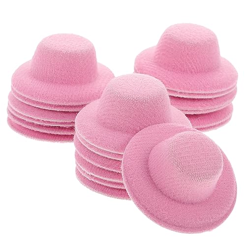 JOINPAYA Miniatur-Hut-Kollektion 20 Stück Stoffhüte Zum Basteln Von Puppen Miniatur-hausdekor Foto-Requisiten Puppen-ankleidezubehör von JOINPAYA