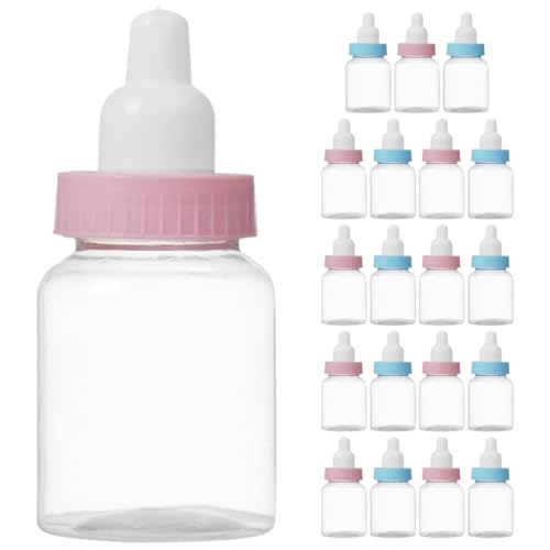 JOINPAYA 20St Süßigkeiten Box babyflasche babygeschenk kinderparty Geschirr Essen Hochzeit Süßigkeiten Flasche Süßigkeitenflaschen für die Babyparty Süßigkeitenhalter für die Party Plastik von JOINPAYA