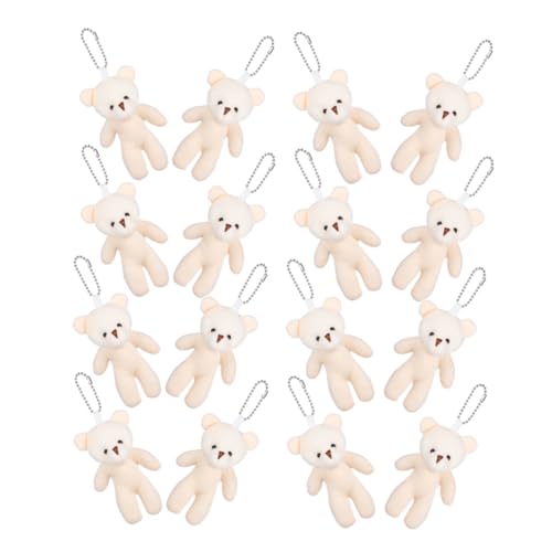 JOINPAYA 20Stücke Hängende Stoffbären Dekoration Kleiner Schlüsselanhänger Bärenform Bezauberndes Schlüsselanhänger Ornament Zubehör für Taschen und Rucksäcke JOINPAYA 20Stücke Hängende Stoffbären Dekoration Kleiner Schlüsselanhänger Bärenform Bezauberndes Schlüsselanhänger Ornament Zubehör für Taschen und Rucksäcke von JOINPAYA
