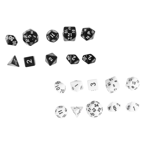 JOINPAYA 20-teiliges Würfelset Acryl-unterhaltungswürfel Für Brettspiele Kunststoffwürfel Spielzeug 10 Formen Zahlen JOINPAYA 20-teiliges Würfelset Acryl-unterhaltungswürfel Für Brettspiele Kunststoffwürfel Spielzeug 10 Formen Zahlen von JOINPAYA