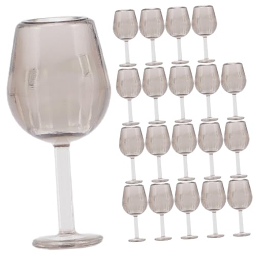 JOINPAYA Miniatur-cocktailbecher 20 Stück Mini-hausgläser Puppenhaus-Miniatur Maßstab 1:12 Winzige Gläser Für Mini-heimdekorationen von JOINPAYA
