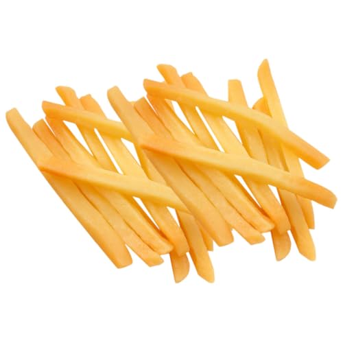 JOINPAYA 20 Stück PVC Fake Pommes Frites Spielzeug Realistische Simulation Lebensmittel für Rollenspiele und Küchendekor JOINPAYA 20 Stück PVC Fake Pommes Frites Spielzeug Realistische Simulation Lebensmittel für Rollenspiele und Küchendekor von JOINPAYA