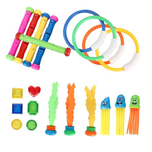 JOINPAYA 21 Stück Tauchspielzeug wasserspielzeug kinderwasserspielzeuge Water Toys for Swimming Pools Accessories zubehör für Pool Schwimmender Tauchring Tauchringe für JOINPAYA 21 Stück Tauchspielzeug wasserspielzeug kinderwasserspielzeuge Water Toys for Swimming Pools Accessories zubehör für Pool Schwimmender Tauchring Tauchringe für von JOINPAYA