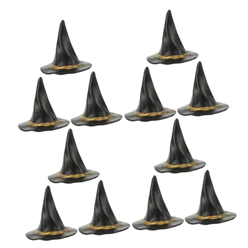 JOINPAYA 24 Stück Teiliges Halloween Mini Hexenhüte Kleine Schwarze Zauberer Hüte für DIY Basteln Mini Weinflaschen Dekoration Leichte Miniatur Hexenhut Accessoires für Halloween Party JOINPAYA 24 Stück Teiliges Halloween Mini Hexenhüte Kleine Schwarze Zauberer Hüte für DIY Basteln Mini Weinflaschen Dekoration Leichte Miniatur Hexenhut Accessoires für Halloween Party von JOINPAYA