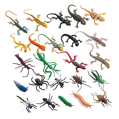 JOINPAYA 24 Stück Teiliges aus Kunststoff Lizarden und Insekten Realistische Nachbildung von Reptilien und Insekten für Rollenspiele Lernspielzeug für Jahren Fördert Kreativität und JOINPAYA 24 Stück Teiliges aus Kunststoff Lizarden und Insekten Realistische Nachbildung von Reptilien und Insekten für Rollenspiele Lernspielzeug für Jahren Fördert Kreativität und von JOINPAYA