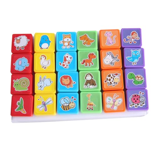 JOINPAYA Stück Tierspielzeugversiegelung Kinderspielzeug Tiermusterstempel Robbenspielzeug Schöne Stamper-spielzeuge Kinderstampfer Entzückender Stampfer Plastik von JOINPAYA