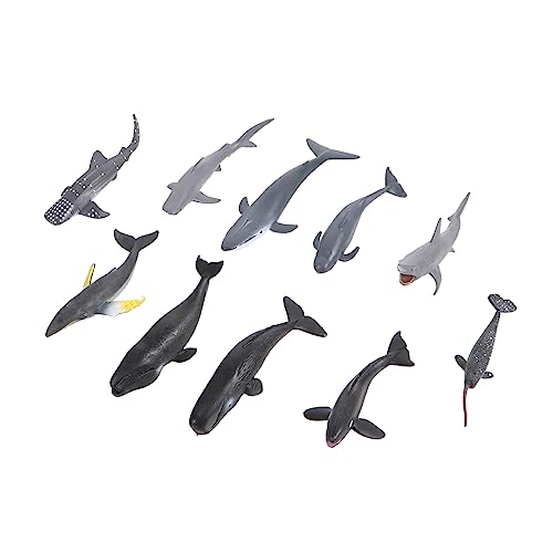 JOINPAYA 24st Tiermodell Modell Eines Meeresbewohners Aquarienverzierung Meeresdekoration Simulation Wal Figur Meerestierfigur Plastik JOINPAYA 24st Tiermodell Modell Eines Meeresbewohners Aquarienverzierung Meeresdekoration Simulation Wal Figur Meerestierfigur Plastik von JOINPAYA