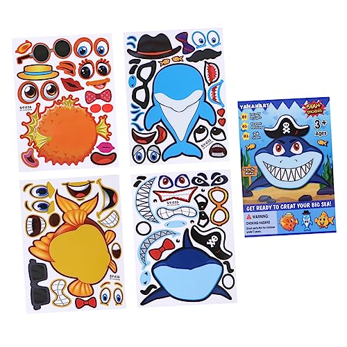 JOINPAYA 25blätter Meereslebewesen Thema Aufkleber Bastelprojekt Für Junge Mädchen Mix Und Sticker Für Partys Kreatives Spielzeug Um Eigene Dekore Zu Gestalten Beschreibung Designs Pro von JOINPAYA