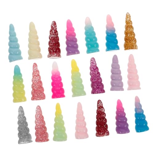 JOINPAYA 25 Stück Spiralhörner Aus Kunstharz Für Haarband-accessoires Multifunktions-set Mit Künstlichen Hörnern Haarspangenhörner Für Cosplay Bastelbedarf von JOINPAYA