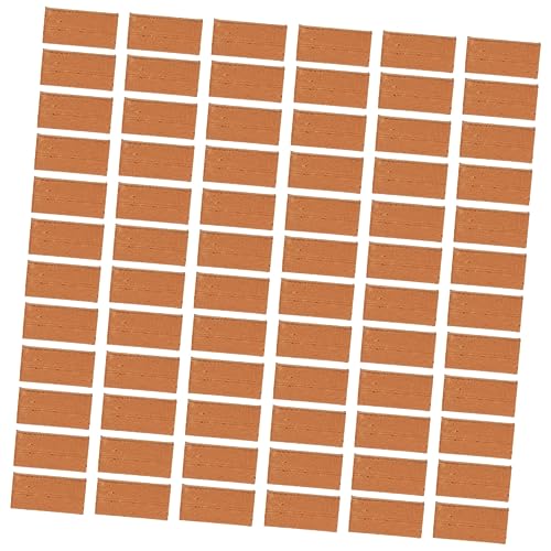 JOINPAYA 250 Stück DIY Miniaturziegel für Sandtische Kreative Bauklötze zur Gestaltung von Miniaturlandschaften für Hobbyprojekte und Kinderhandwerk JOINPAYA 250 Stück DIY Miniaturziegel für Sandtische Kreative Bauklötze zur Gestaltung von Miniaturlandschaften für Hobbyprojekte und Kinderhandwerk von JOINPAYA