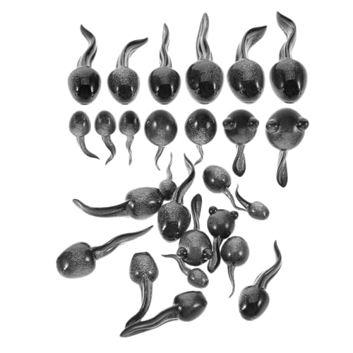 JOINPAYA 26pcs Miniatur -kaulquappen -Figuren Harz Mini Kaulquappenverzierung Für Moos Mikrolandschaft Dekorationen Bonsai Garten Ornamente JOINPAYA 26pcs Miniatur -kaulquappen -Figuren Harz Mini Kaulquappenverzierung Für Moos Mikrolandschaft Dekorationen Bonsai Garten Ornamente von JOINPAYA