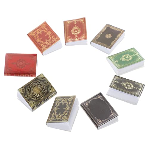 JOINPAYA 27-teiliges Puppenhaus-miniaturset Für Kinder So Tun Als Ob Als Ob Als Dekorations-Requisiten Mini-bücher-Set Im Maßstab 112 Winziges Bücher-Set Für Szenenfotografie von JOINPAYA