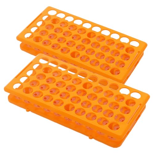 JOINPAYA 2 Stücke Jungen Und Mädchen Test Rack 50 Slot Labor Für Wissenschaft Experimente Tragbare Lagerung von JOINPAYA