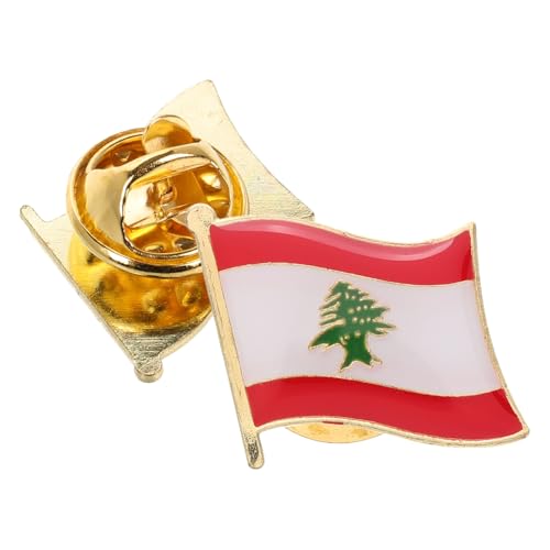 JOINPAYA 2Pcs Flagge Brosche Schalbrosche Pin Stoff Brosche Pin Freundschaft Lampel Pin Nationaler Revers Pin Libanesen Brosche Abzeichen Gebet Für Den Libanon Button Libanon Israel Pins JOINPAYA 2Pcs Flagge Brosche Schalbrosche Pin Stoff Brosche Pin Freundschaft Lampel Pin Nationaler Revers Pin Libanesen Brosche Abzeichen Gebet Für Den Libanon Button Libanon Israel Pins von JOINPAYA