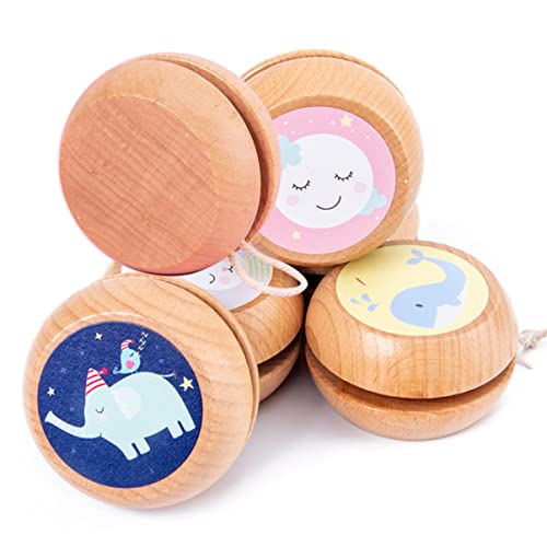 JOINPAYA 2St Cartoon- - Yo-Yo-Lager Mädchen Jo-Jos für Erwachsene Outdoor draußen -Ball Jo-Jo- aus Holz Hölzern JOINPAYA 2St Cartoon- - Yo-Yo-Lager Mädchen Jo-Jos für Erwachsene Outdoor draußen -Ball Jo-Jo- aus Holz Hölzern von JOINPAYA
