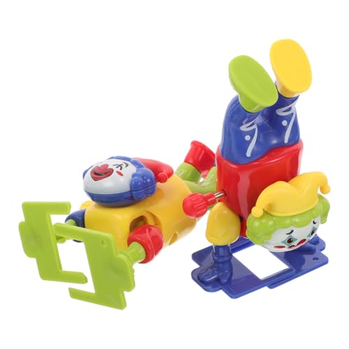 JOINPAYA 2St Clown-Aufziehspielzeug bewegungsspielzeug Laufspielzeug aufziehen weihnachtsspielzeug zum aufziehen Strumpffüller für Zirkusclown aufziehen Plastik JOINPAYA 2St Clown-Aufziehspielzeug bewegungsspielzeug Laufspielzeug aufziehen weihnachtsspielzeug zum aufziehen Strumpffüller für Zirkusclown aufziehen Plastik von JOINPAYA