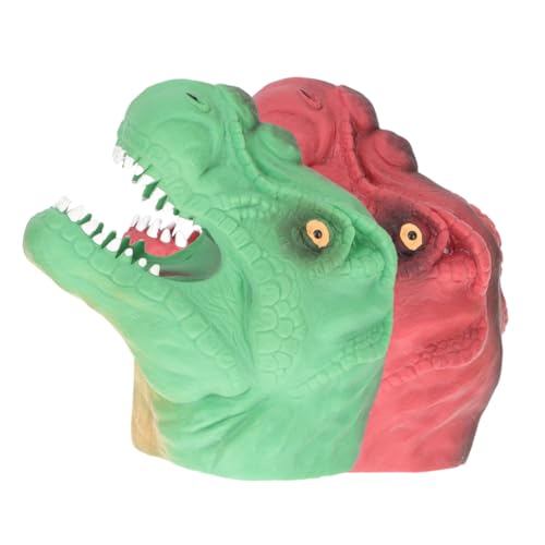 JOINPAYA 2St Dinosaurier Marionette für Tiere interaktives spielzeughandys für Babys Cartoon-Dinosaurier-Marionette Storytime-Dinosaurier- Vinyl JOINPAYA 2St Dinosaurier Marionette für Tiere interaktives spielzeughandys für Babys Cartoon-Dinosaurier-Marionette Storytime-Dinosaurier- Vinyl von JOINPAYA